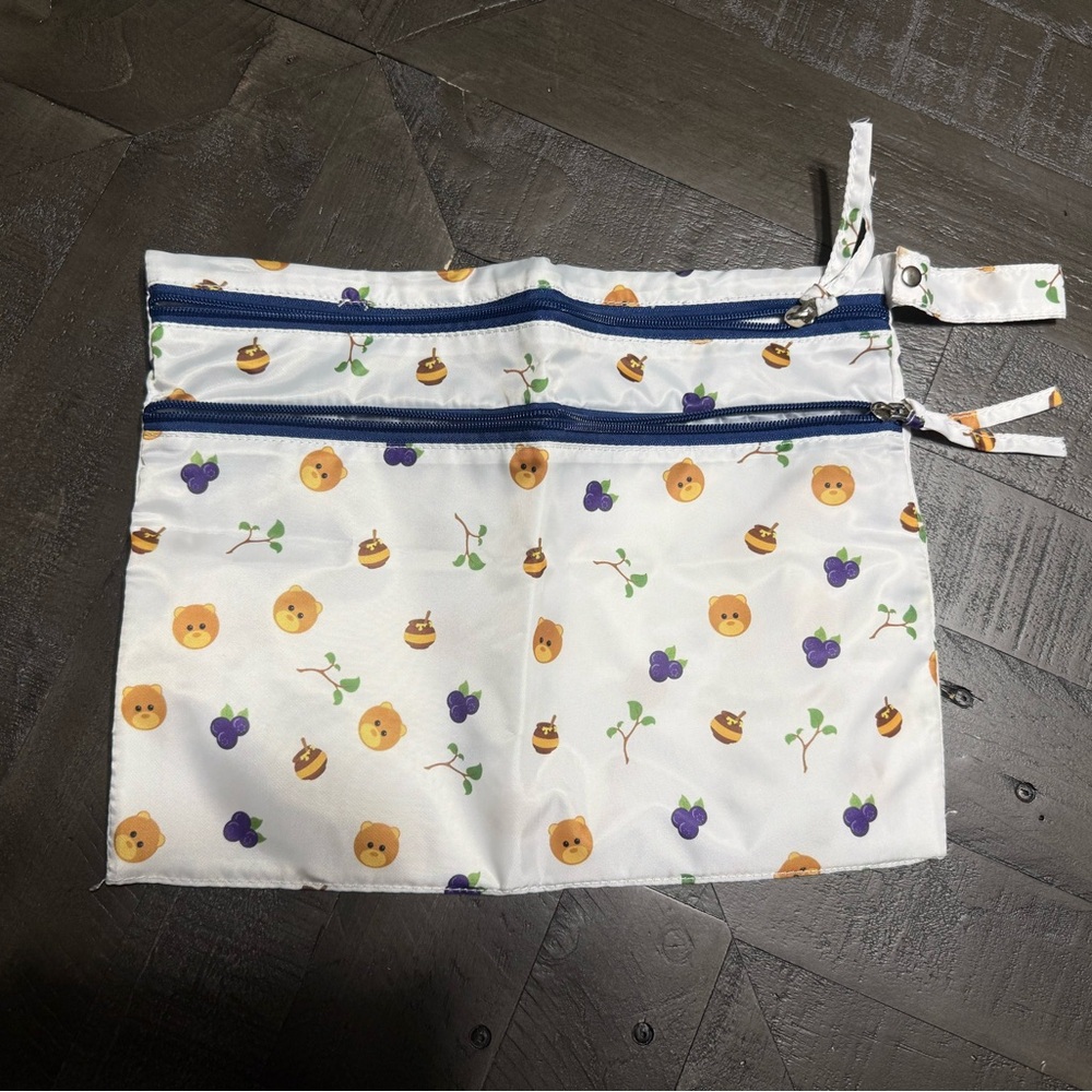 NWOT melii Waterproof Wet & Dry diaper bag baby toddler